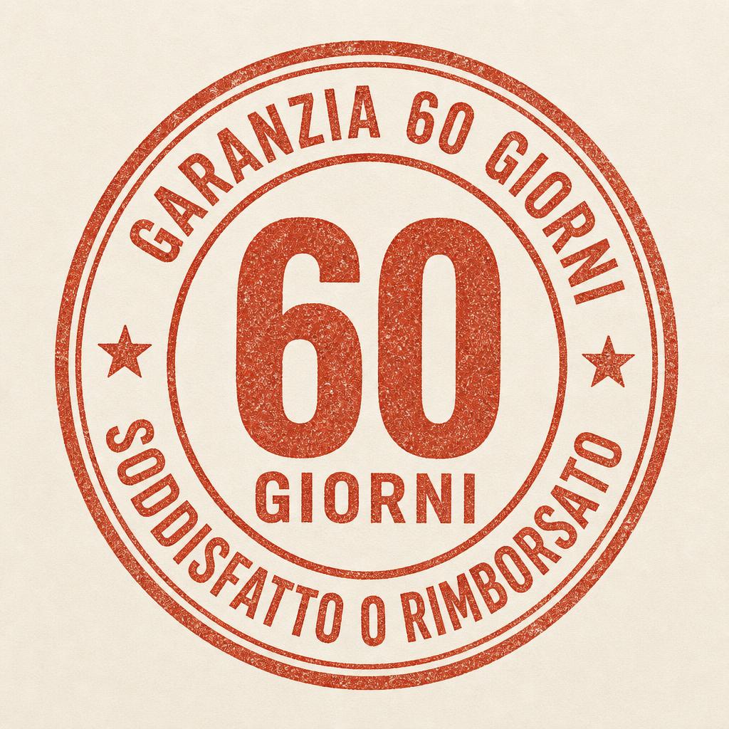 Sigillo garanzia 60 giorni